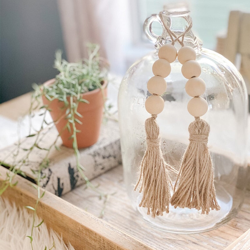 5pcs Wood rustic wedding bridal shower birthday farmhouse boho minimalist Christmas Holiday table Xmas Tree Ornaments decoration