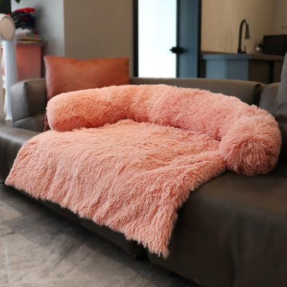 Super Large Dog Bed Pet Sofa Mat Cat Mats Blanket Long Plush Dogs Kennel Winter Warm Sleepping Pets Nest Cushion Dog Sipplies